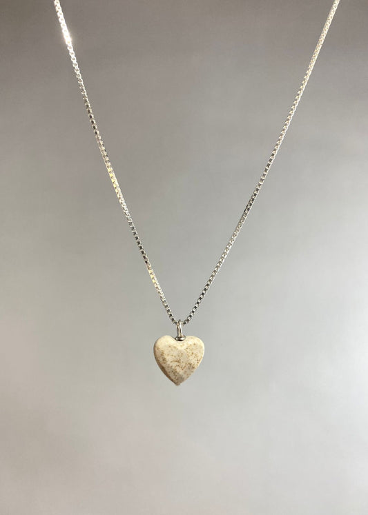 Colar Pure Love Madeira Petrificada 45cm