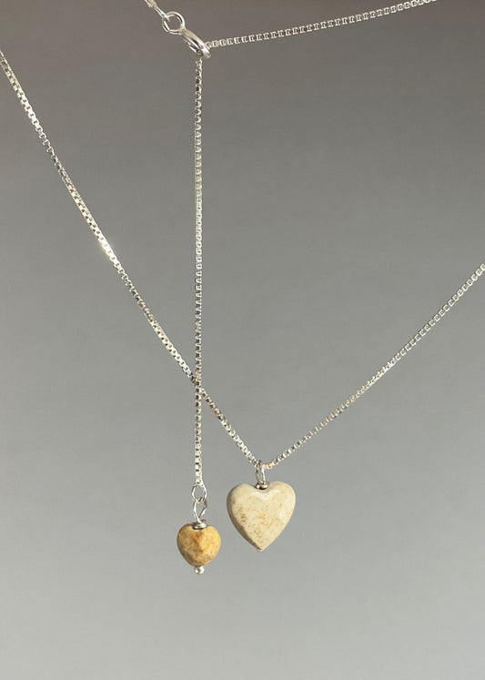 Colar Pure Love Madeira Petrificada 45cm