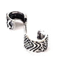 Brinco argola contornos do Rio em prata 925 oxidada (escura). Embalagem em estojo de madeira. Esta é uma joia de prata 925 produzida com uma liga conhecida internacionalmente com STERLING SILVER – 925, o que significa que ela é constituída de 92,5% de prata pura, garantindo a qualidade do material utilizado.